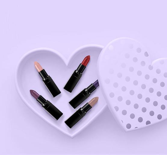 VIP Nude Makeup Bundle 5 Pack - 5 Lipsticks